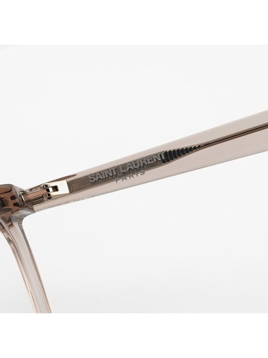 Saint Laurent SL518 004 Eyeglasses Brown 56mm Square Frame main image 6